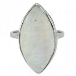 Ring 34-22 Sterling Silver Moonstone