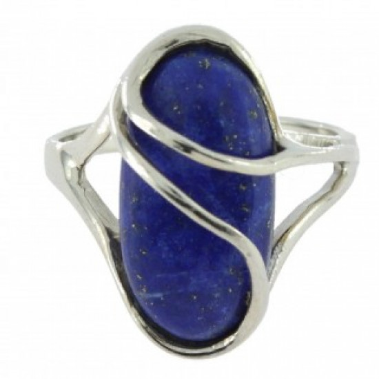 Ring 34-23 Sterling Silver Lapis Lazuli