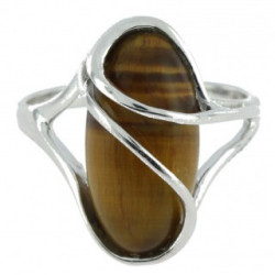 Ring 34-23 Sterling Silver Tiger's Eye