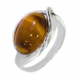 Ring 34-24 Sterling Silver Tiger's Eye