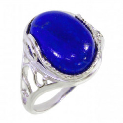 Ring 34-27 Sterling Silver Lapis Lazuli