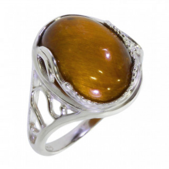 Ring 34-27 Sterling Silver Tiger's Eye