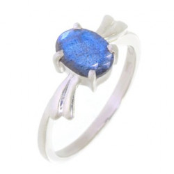 Ring 34-30 Sterling Silver Labradorite