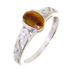 Ring 34-31 Sterling Silver Tiger's Eye