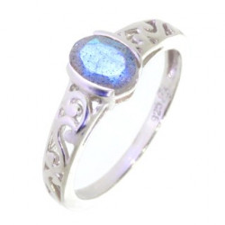 Ring 34-31 Sterling Silver Labradorite