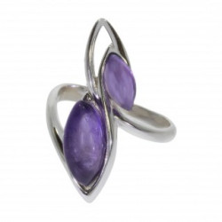 Ring 38-03 Sterling Silver Amethyst