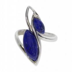 Ring 38-03 Sterling Silver Lapis Lazuli