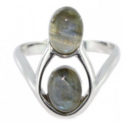 Ring 38-04 Sterling Silver Labradorite