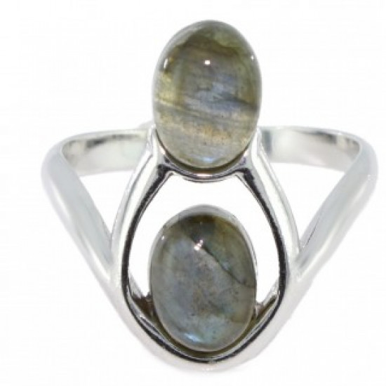 Ring 38-04 Sterling Silver Labradorite