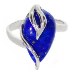 Ring 38-05 Sterling Silver Lapis Lazuli
