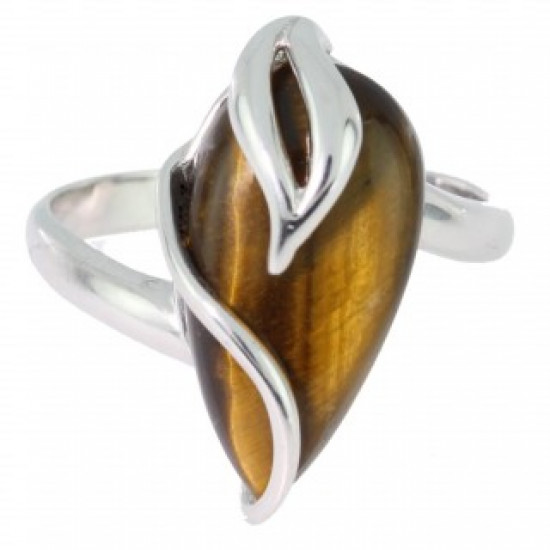 Ring 38-05 Sterling Silver Tiger's Eye