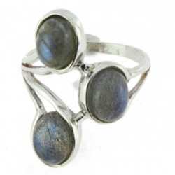 Ring 38-06 Sterling Silver Labradorite