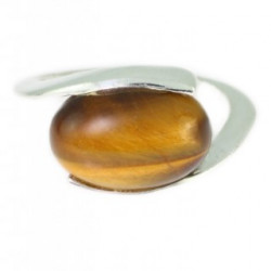 Ring 38-09 Sterling Silver Tiger's Eye