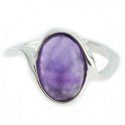 Ring 38-10 Sterling Silver Amethyst