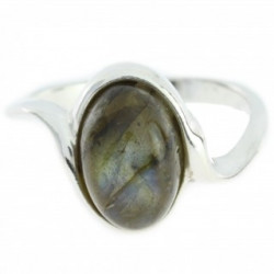 Ring 38-10 Sterling Silver Labradorite