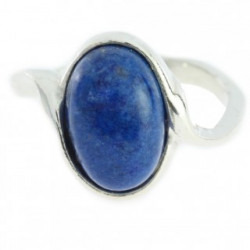 Ring 38-10 Sterling Silver Lapis Lazuli
