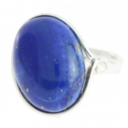 Ring 38-11 Sterling Silver Lapis Lazuli