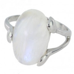 Ring 38-13 Sterling Silver Moonstone
