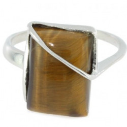 Ring 38-15 Sterling Silver Tiger's Eye
