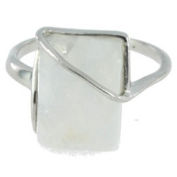 Ring 38-15 Sterling Silver Moonstone