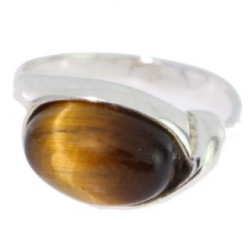 Ring 38-16 Sterling Silver Tiger's Eye
