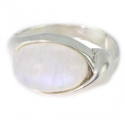 Ring 38-16 Sterling Silver Moonstone