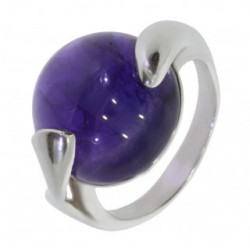 Ring 42-02 Sterling Silver Amethyst