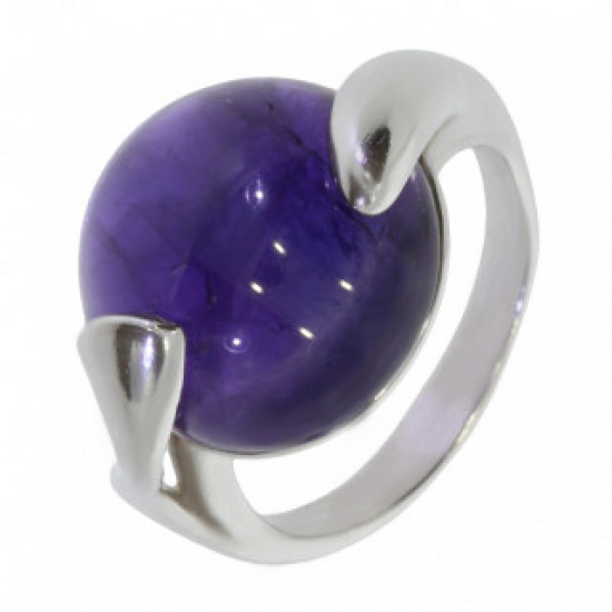 Ring 42-02 Sterling Silver Amethyst