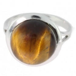 Ring 42-05 Sterling Silver Tiger's Eye