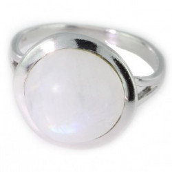 Ring 42-05 Sterling Silver Moonstone