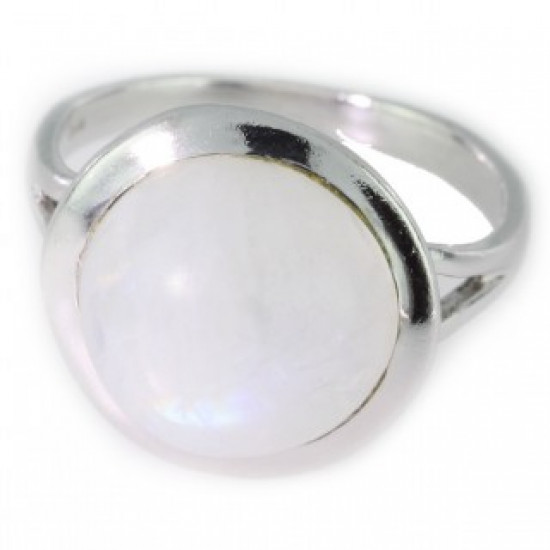 Ring 42-05 Sterling Silver Moonstone