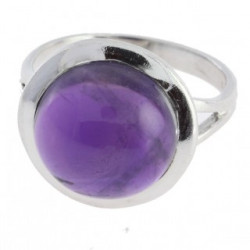 Ring 42-05 Sterling Silver Amethyst