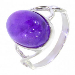 Ring 42-07 Sterling Silver Amethyst