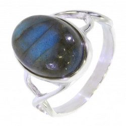 Ring 42-07 Sterling Silver Labradorite