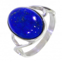 Ring 42-07 Sterling Silver Lapis Lazuli