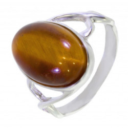 Ring 42-07 Sterling Silver Tiger's Eye