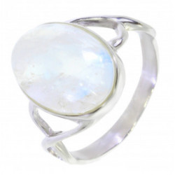 Ring 42-07 Sterling Silver Moonstone