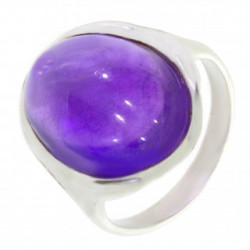 Ring 42-10 Sterling Silver Amethyst