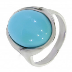Ring 42-10 Sterling Silver Turquoise