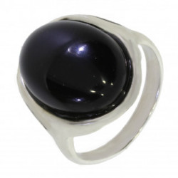 Ring 42-10 Sterling Silver Black Onyx
