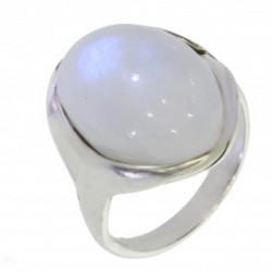 Ring 42-10 Sterling Silver Moonstone