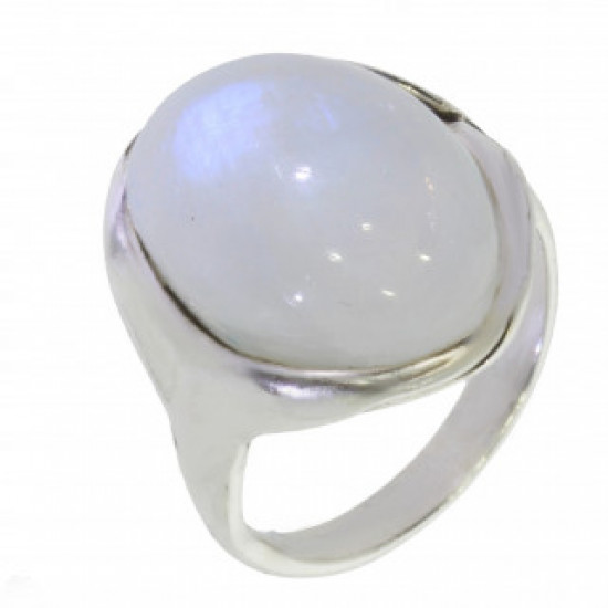 Ring 42-10 Sterling Silver Moonstone
