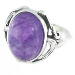 Ring 42-12 Sterling Silver Amethyst