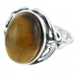 Ring 42-12 Sterling Silver Tiger's Eye