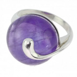 Ring 42-14 Sterling Silver Amethyst