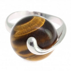Ring 42-14 Sterling Silver Tiger's Eye