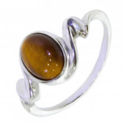 Ring 26-16 Tiger's Eye Sterling Silver