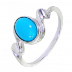 Ring 26-16 Turquoise Sterling Silver