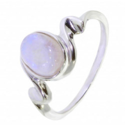 Ring 26-16 Moonstone Sterling Silver
