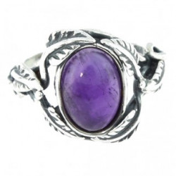 Ring 42-16 Sterling Silver Amethyst